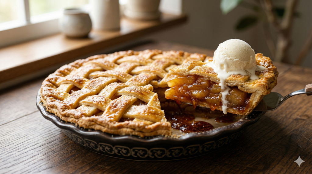 グラニースミスのアップルパイのレシピ｜紅玉屋のグラニースミスりんごを使ったデザート